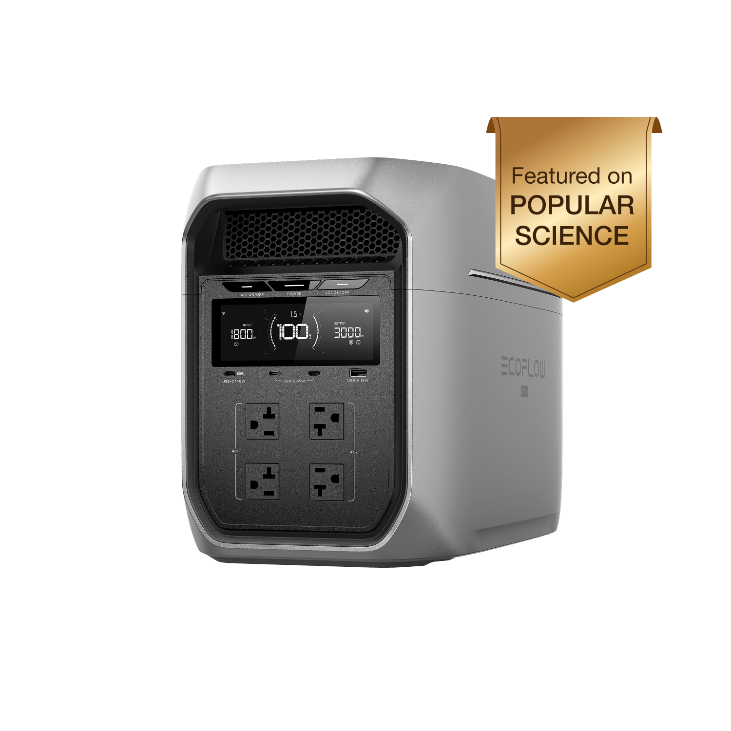 EcoFlow DELTA 3 Max Plus 2048Wh portable power station