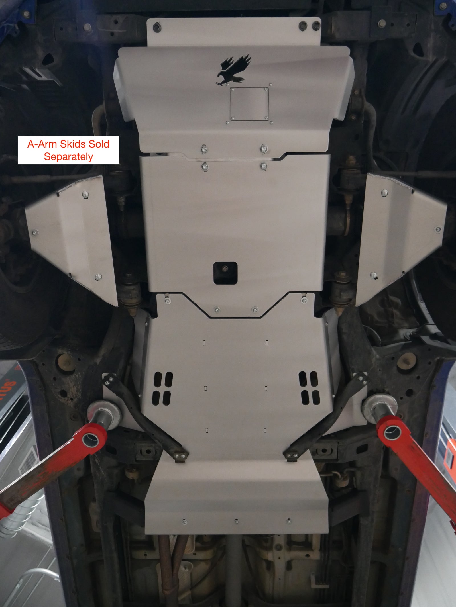 Talons Garage 3/16-inch steel full skid plate set for a 3rd gen Toyota Tacoma