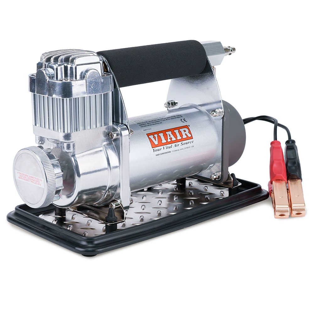 VIAIR 400P-A automatic portable tire inflation air compressor with hose